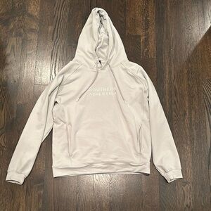 Lululemon Athletica White Hoodie Sweatshirt